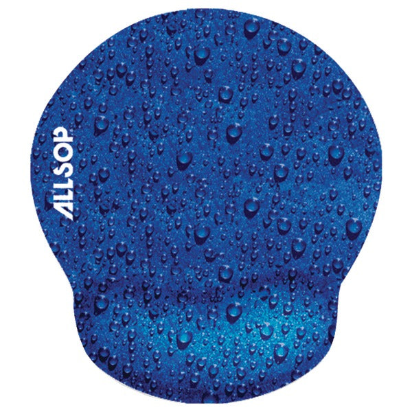 Allsop(TM) 28822 Raindrop Blue Mouse Pad Pro