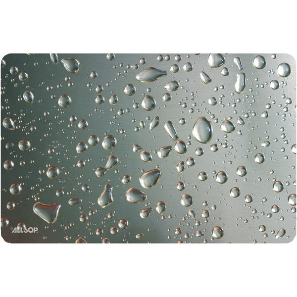 Allsop(TM) 29648 Widescreen Metallic Raindrop Mouse Pad