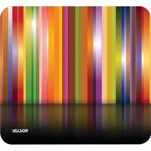 Allsop(TM) 30599 Mouse Pad (Tech Multi Stripes)