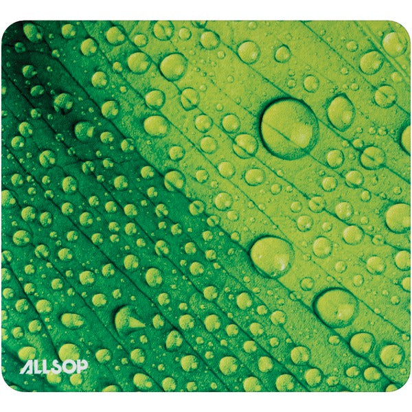 Allsop(TM) 31624 Naturesmart(TM) Mouse Pad (Pad Leaf Raindrop)