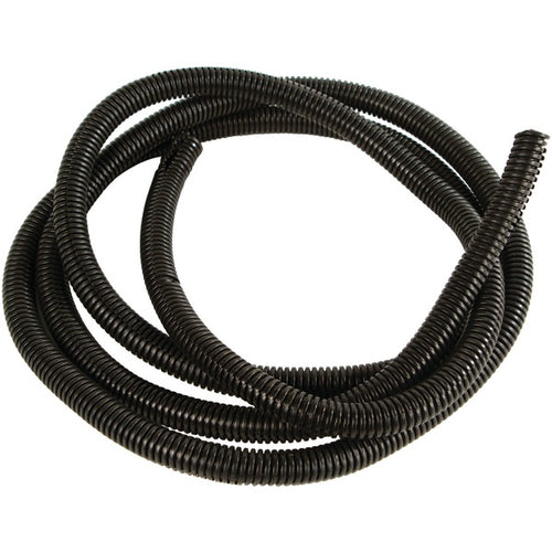 Amercian Terminal Supply 27021 Black Split-Loom Cable Tubing, 100ft (.25